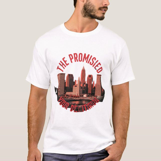 Camiseta Gráfica Urbana de Linha Cria (Frente)