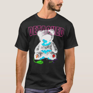 Camiseta Gráfica Urso de Pelúcia Detachment Dark