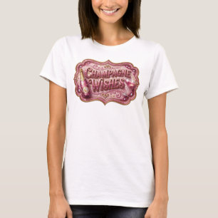 Camiseta Gráfica Vermelha Moderno DESEJOS DE CHAMP