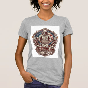 Camiseta Gráfica Vetorial de Apicultor Patriota