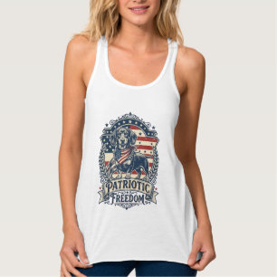 Camiseta Gráfica Vetorial de Dachshund Patriota_1