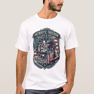 Camiseta Gráfica Vetorial de Jogador de Dardos Pat