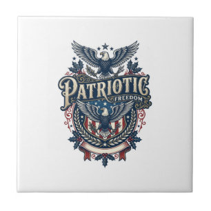 Camiseta Gráfica Vetorial de Natal Patriótico (2)