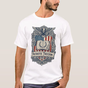 Camiseta Gráfica Vetorial do Clube do Livro Patrio