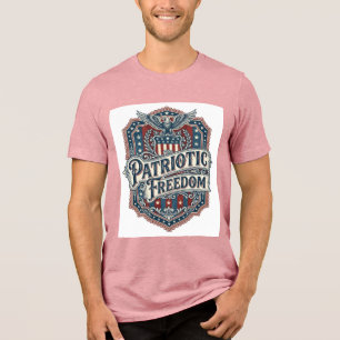 Camiseta Gráfica Vetorial Gospel Country Patriótic