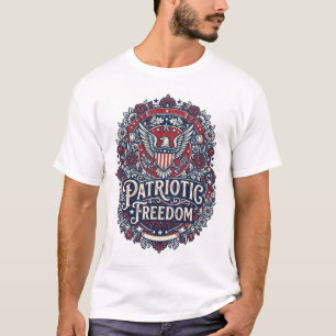 Camiseta Gráfica Vetorial Jardim Patriótico de Pri