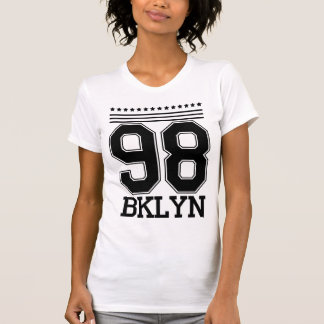 Camiseta gráfica vintage 98 BKLYN Brooklyn Varsity