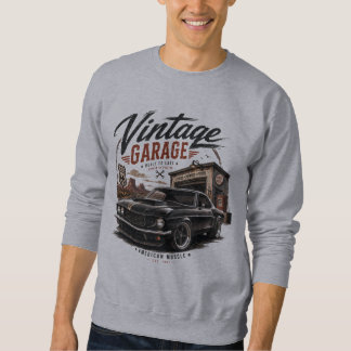Camiseta Gráfica Vintage Mustang Route 66 Garage P