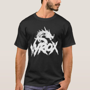 Camiseta Gráfica VYROX Dragon Warrior Estilo Japon