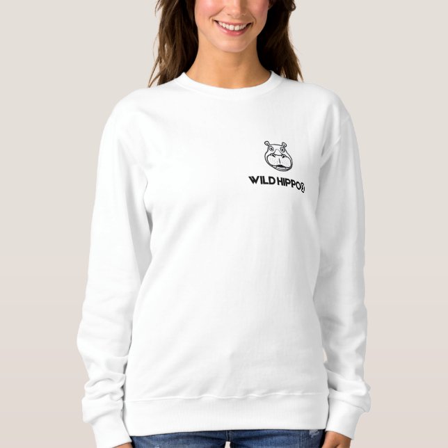 Camiseta Gráfica WILD HIPPO® Signature – Algodão P (Frente)