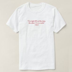 Camiseta Gráfica Zodíaco Virgo Fixer