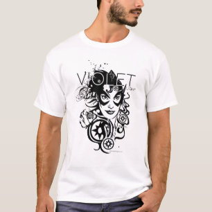 Camiseta Gráfico 4 da safira de estrela