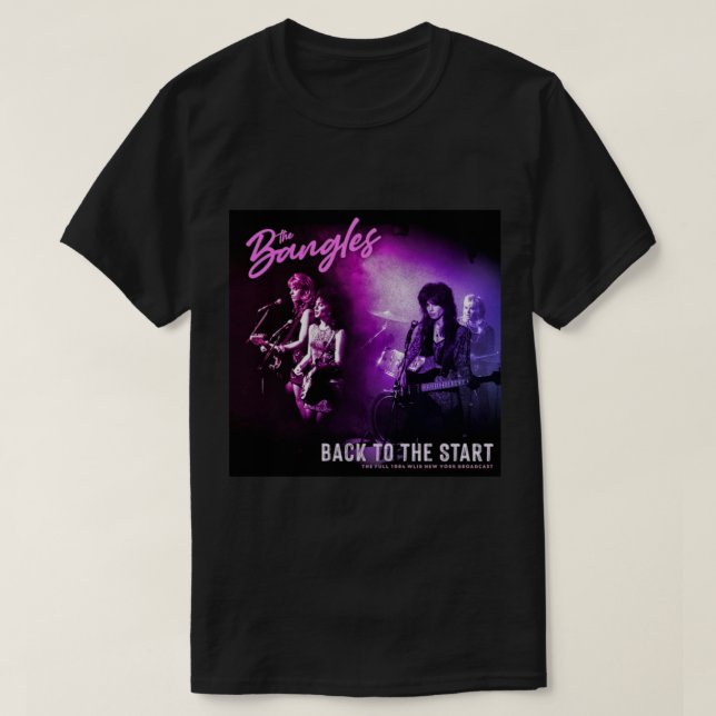 Camiseta Gráfico A Melhor Moda De Banda De Música Pop (Frente do Design)