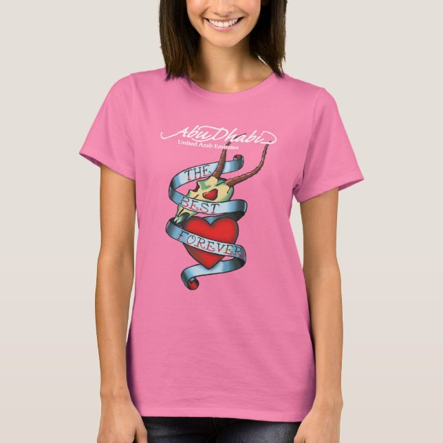 Camiseta Gráfico Abu Dhabi Tatoo (Frente)