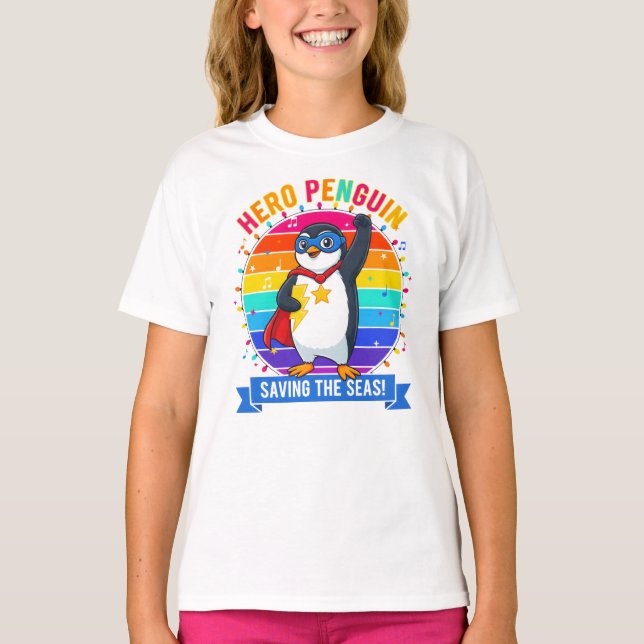 Camiseta Gráfico Ambiental Divertido (Frente)