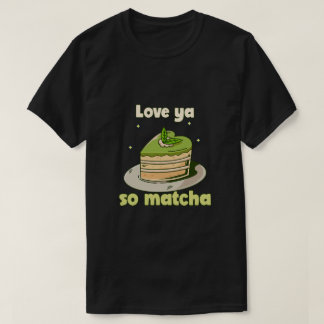 Camiseta Gráfico "Ame-te Tão Matcha"
