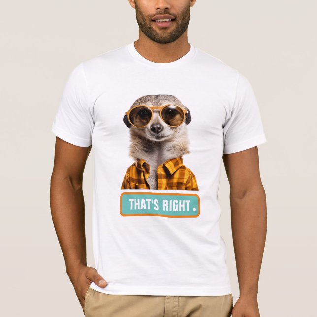 CAMISETA GRÁFICO ANIMAL FUNNADO (Frente)