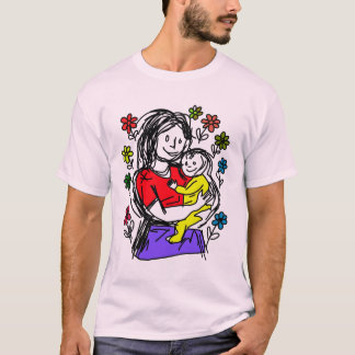 Camiseta Gráfico Artístico Neo-Expressionista para o Dia da