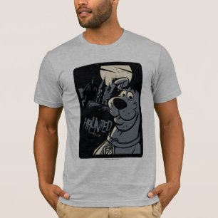 Camiseta Gráfico assombrado Noir da mansão de Scooby-Doo
