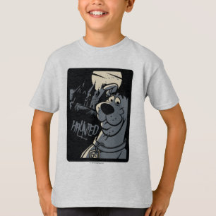 Camiseta Gráfico assombrado Noir da mansão de Scooby-Doo