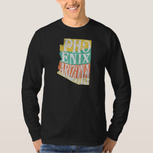 Camiseta Gráfico Boêmico Psicodélico da Arizona Phoenix
