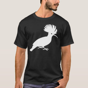Camiseta Gráfico branco original da silhueta do pássaro d