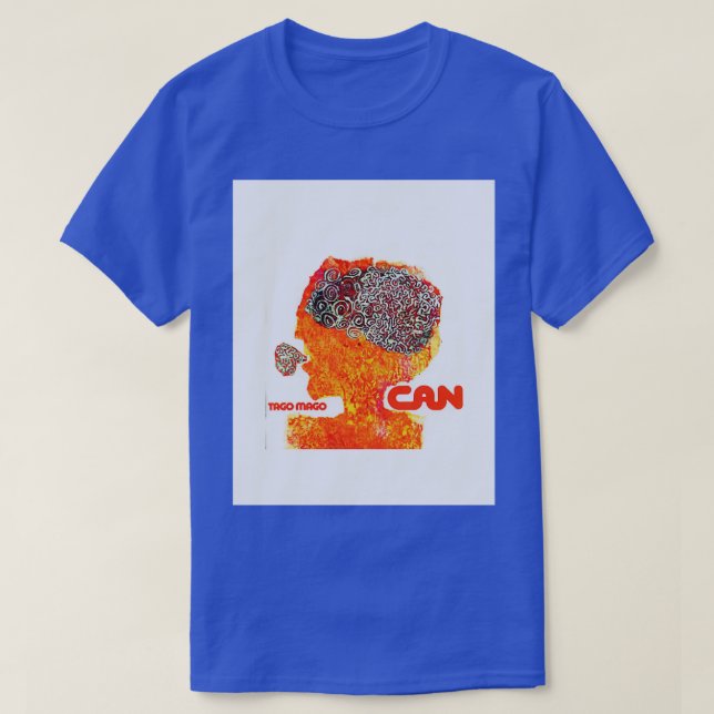 Camiseta Gráfico CAN Tago Mago (Frente do Design)