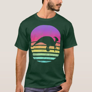 Camiseta Gráfico Clássico de Presente do Parasaurolophus Di