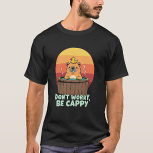 Camiseta Gráfico da Banheira de Hidromassagem do Castor Fel