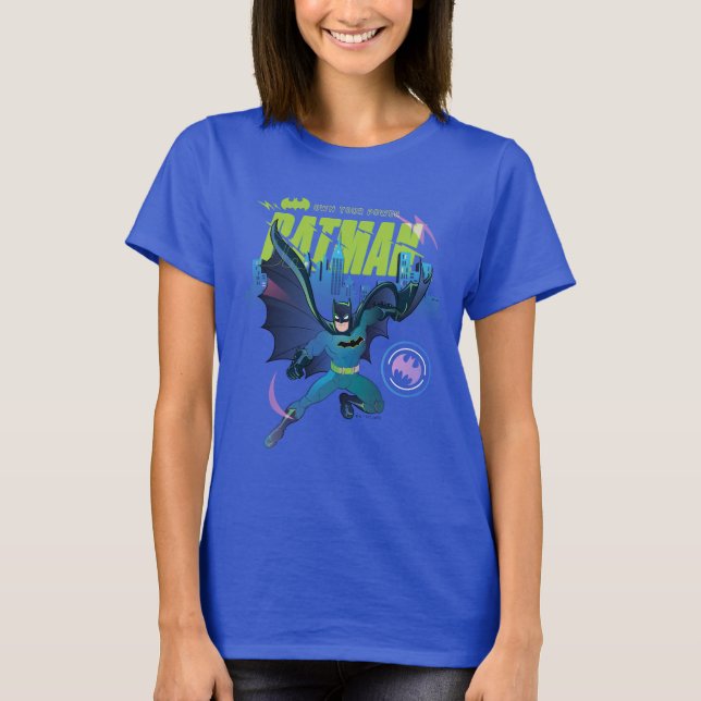 Camiseta Gráfico da cidade do Batman "Possuir seu poder" (Frente)