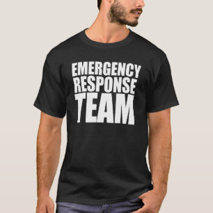Camiseta Gráfico Da Equipe De Resposta De Emergência Para H
