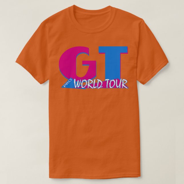 Camiseta Gráfico da World Tour BMX (Frente do Design)