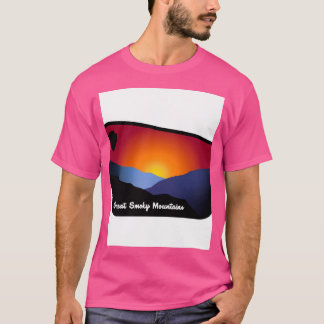 Camiseta Gráfico das montanhas do Enfumaçado do excelente
