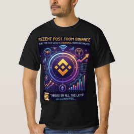 Camiseta Gráfico de Análise de Negociação de Cript