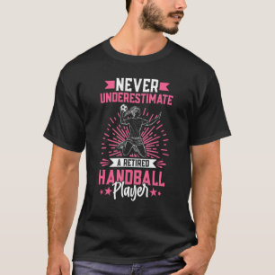 Camiseta Gráfico De Andebol Para Jogadora De Andebol Femini