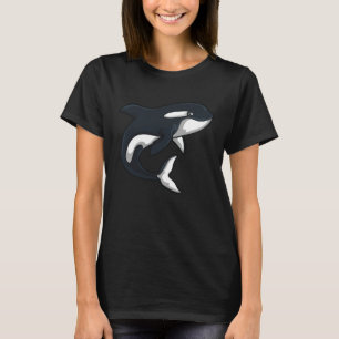 Camiseta Gráfico de Baleia s Orca Baleia Assassina Biologia