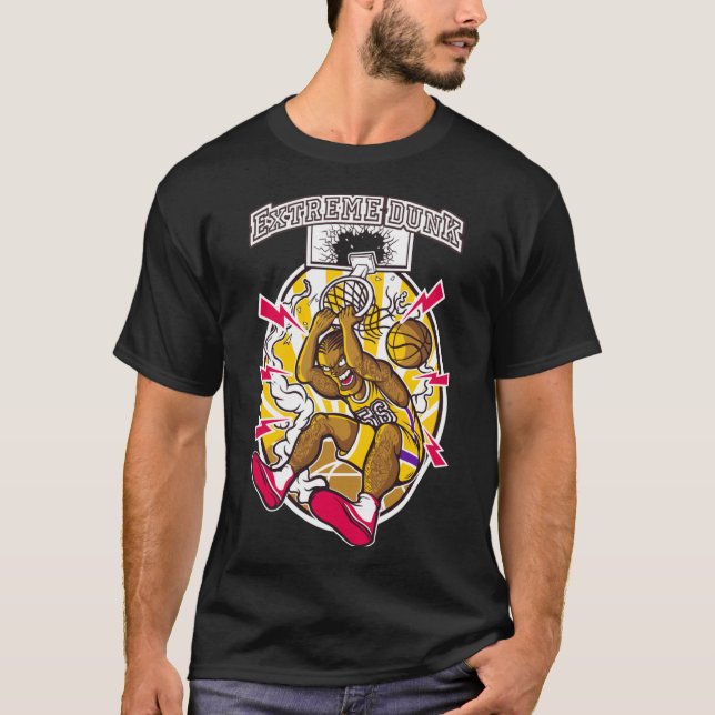 Camiseta Gráfico de basquete (Frente)