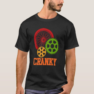 Camiseta Gráfico de bicicleta irritante ciclismo ciclo de p