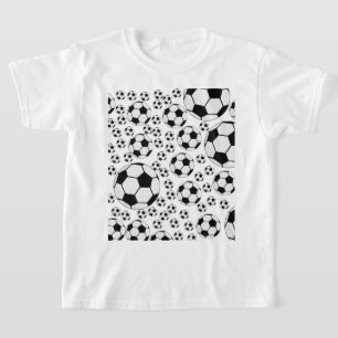 Camiseta Gráfico de Bola de Futebol Clássico Fã de Esportes