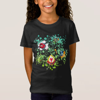 Camiseta Gráfico de bolhas de formulários de Alienígena Ben