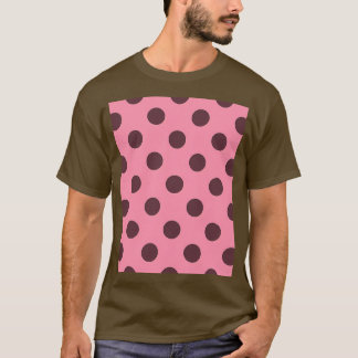 Camiseta Gráfico de Bolinhas Rosa Baker Miller