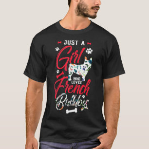 Camiseta Gráfico de Bulldog Francês