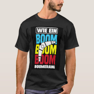 Camiseta Gráfico de Bumerangue Jogador de Bumerangue Lançam