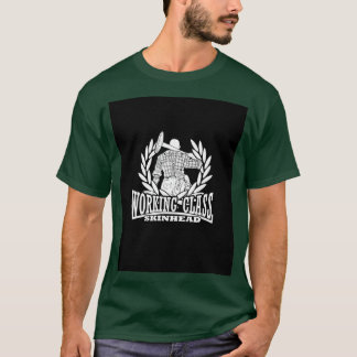 Camiseta Gráfico de cabeças de pele da classe trabalhadora
