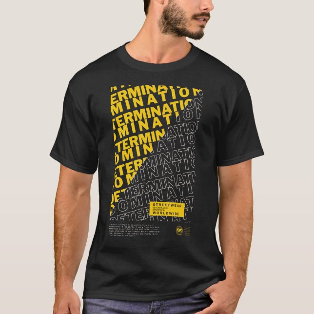 Camiseta Gráfico de calhas de determinação urbana (Frente)