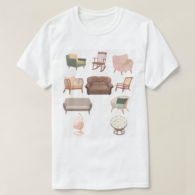 Camiseta Gráfico de Calhas Urbanas de Tee Clássica de Camis (Frente do Design)