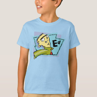 Camiseta Gráfico de Caracteres Ed