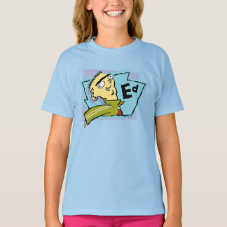Camiseta Gráfico de Caracteres Ed