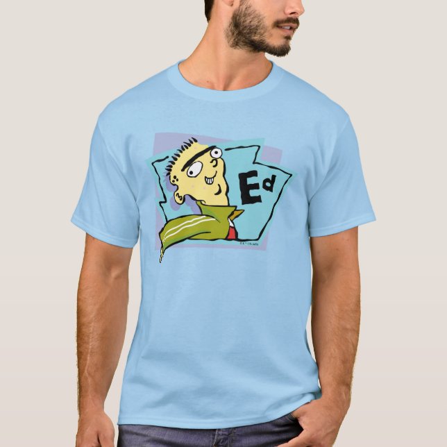 Camiseta Gráfico de Caracteres Ed (Frente)