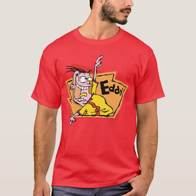 Camiseta Gráfico de Caracteres Eddy (Frente)